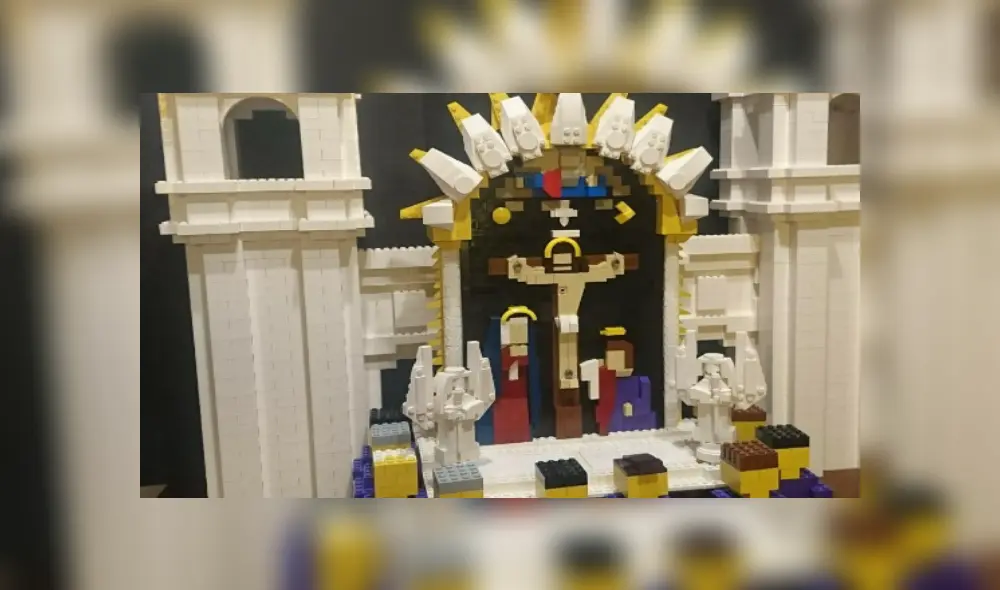 La figura demoró dos semanas en armarse. Foto: Walter Vega