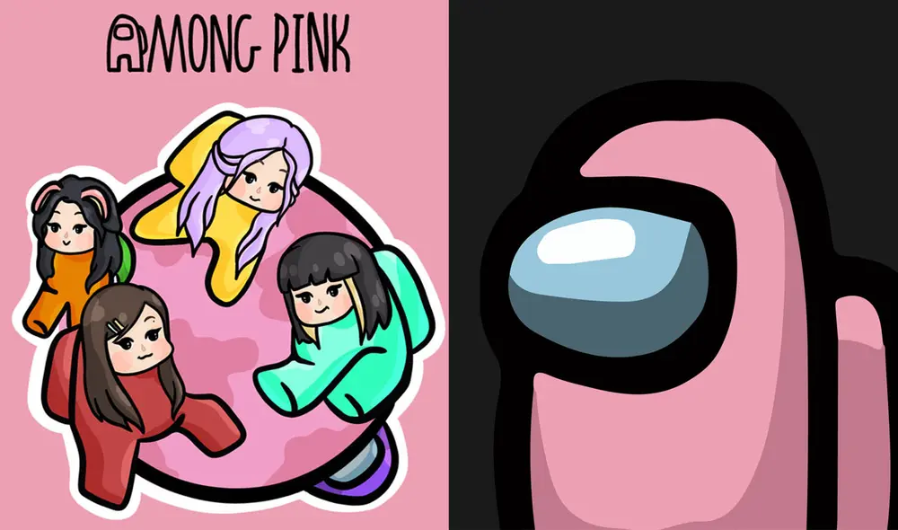 Todo lo que debes de saber de MOD de Among us, llamado Among Pink y dedicado a los fans de BLACKPINK. Foto: @Amongpinkgame