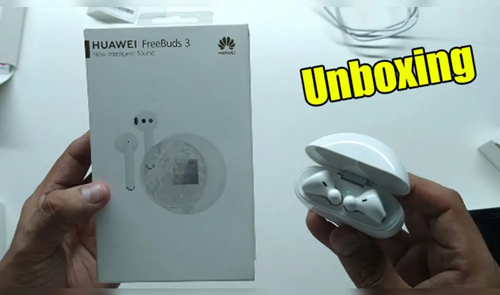 Los FreeBuds 3 de Huawei poseen cancelación de ruido y batería de larga duración. Foto: Daniel Robles Los FreeBuds 3 de Huawei poseen cancelación de ruido y batería de larga duración. Foto: Daniel Robles