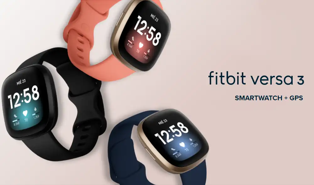 Lanzamiento oficial del Fitbit Versa 3. | Foto: Fitbit