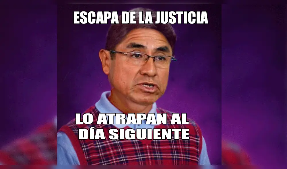 Vía Facebook: con memes se burlan de César Hinostroza tras su captura [FOTOS]