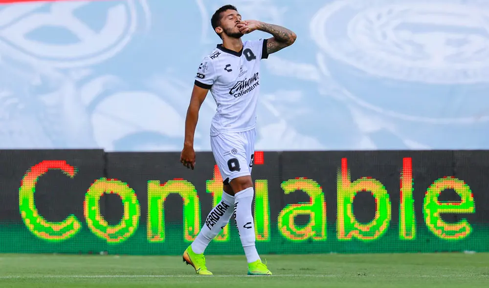 Kevin Ramírez abrió la cuenta para Querétaro. Foto: @Club_Queretaro