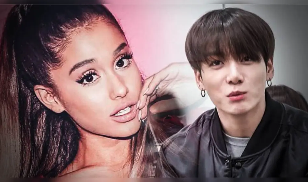 Ariana Grande confirma que Jungkook estuvo en el backstage de uno de sus conciertos.