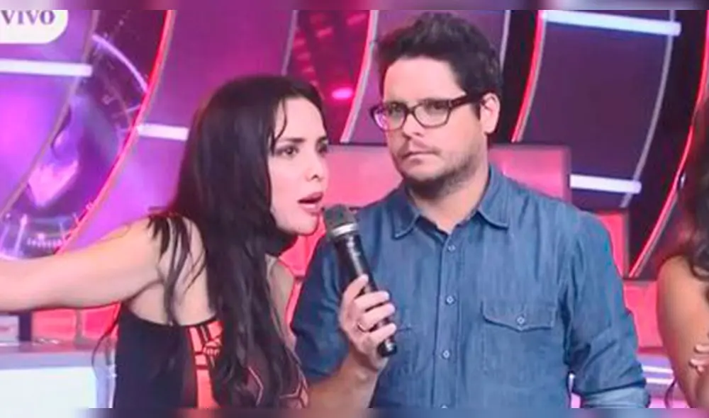 La polémica competidora del programa de competencias le dejó al exconductor un curioso mensaje en su publicación