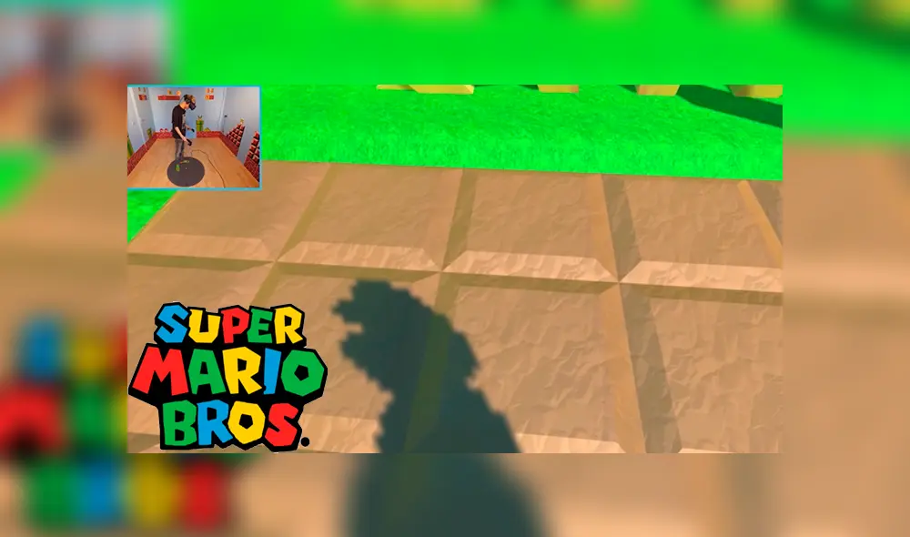 YouTube: fans se rinden ante un Super Mario Bros en realidad virtual y primera persona [VIDEO]