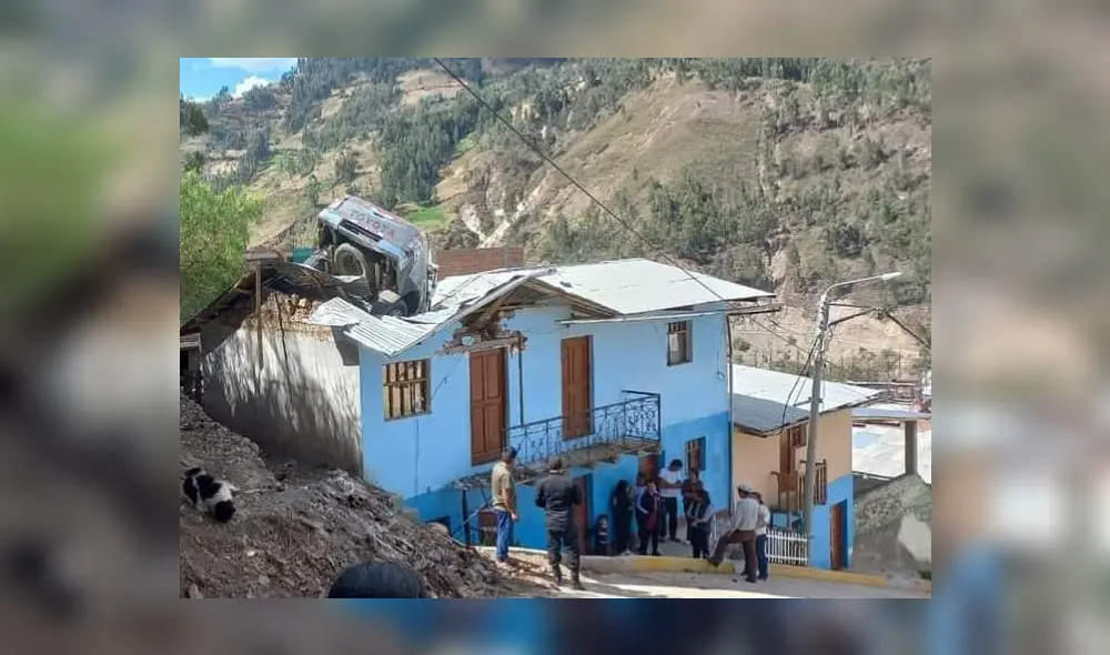 Hecho se registró la tarde del 24 de noviembre. Foto: Corongo Al Día