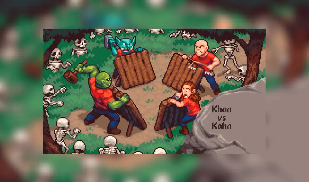 Khan vs. Kahn. Reta a tu amigo en dos tipos de carreras para saber quién es el mejor.