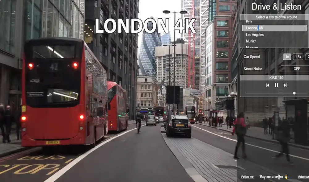 Londres es una de las ciudades que puedes visitar. Foto: Drive & Listen