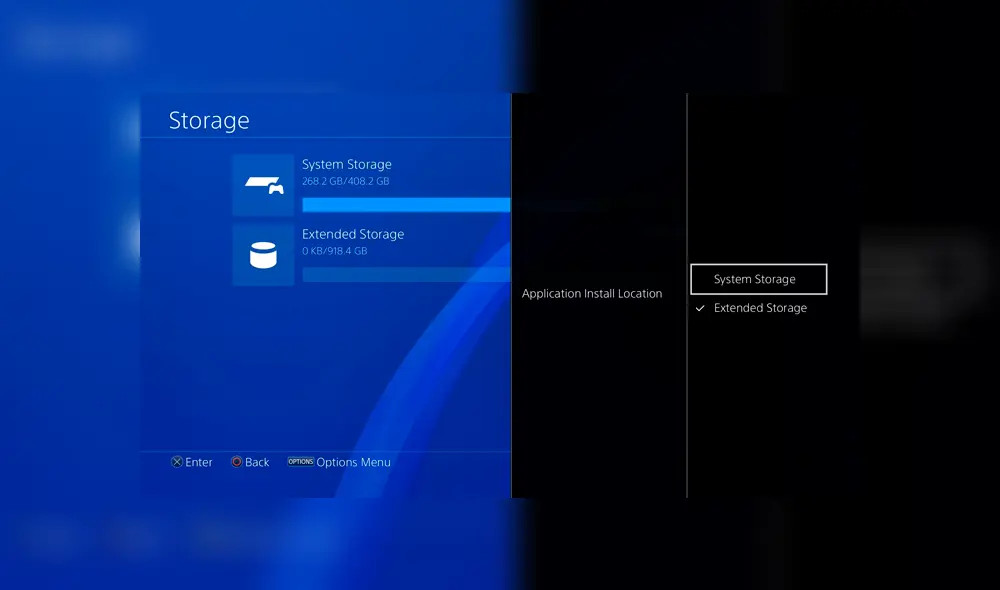 No había que preocuparse por el almacenamiento puesto que nada se instalaba, todo corría desde el disco. Imagen: PlayStation Blog