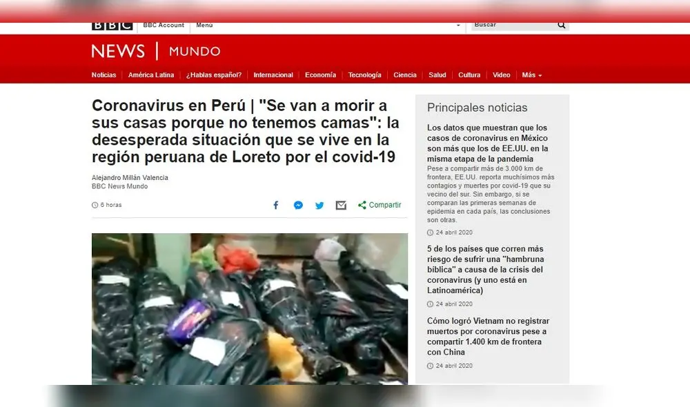 Foto: Captura. Foto: Captura.