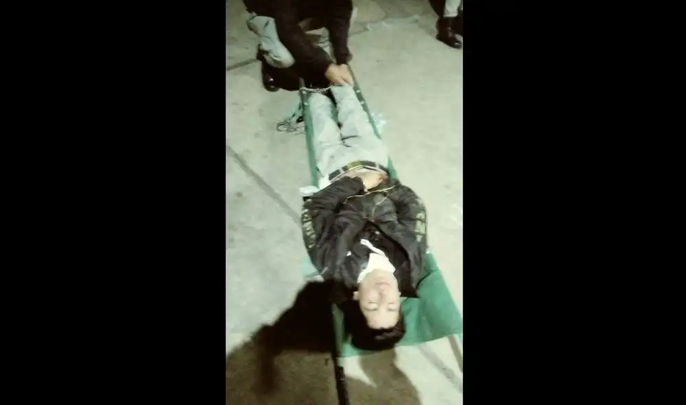 Cajamarca: A balazos la policía frustra fuga de reo vestido del INPE Cajamarca: A balazos la policía frustra fuga de reo vestido del INPE