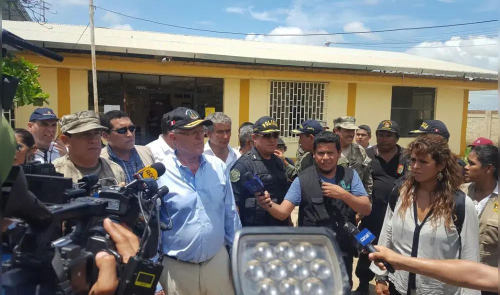 Piura: damnificados por lluvias reclamaron a PPK resolver problema del agua potable