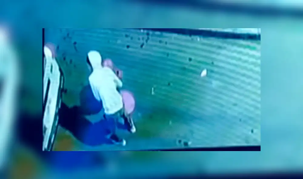 Las imágenes del hospedaje registraron a los implicados. Foto: Captura Las imágenes del hospedaje registraron a los implicados. Foto: Captura