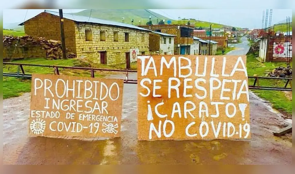 Pobladores de nueve comunidades han bloqueado con cadenas, maderas y piedras sus accesos. Pobladores de nueve comunidades han bloqueado con cadenas, maderas y piedras sus accesos.