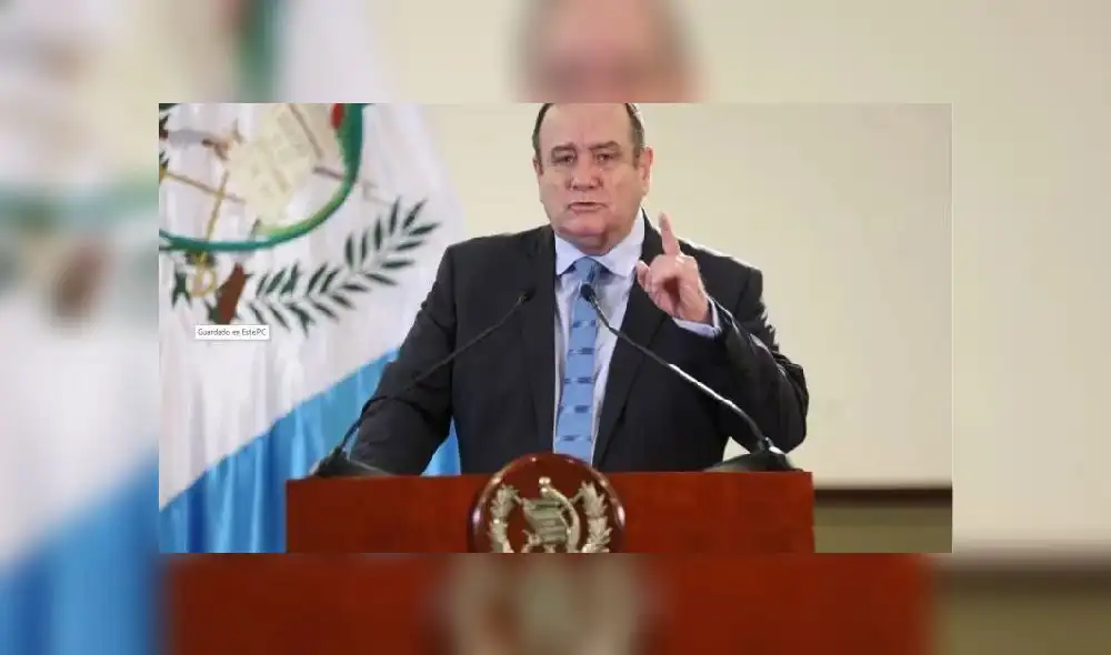 Presidente de Guatemala no recomienda el uso de la cloroquina para tratar la enfermedad de COVID-19. Foto: difusión. Presidente de Guatemala no recomienda el uso de la cloroquina para tratar la enfermedad de COVID-19. Foto: difusión.