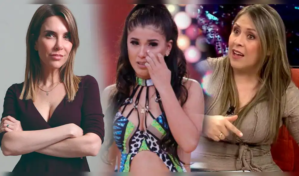 Juliana Oxenford encara a Yeni Vilcatoma tras comentario sobre Yahaira Plasencia
