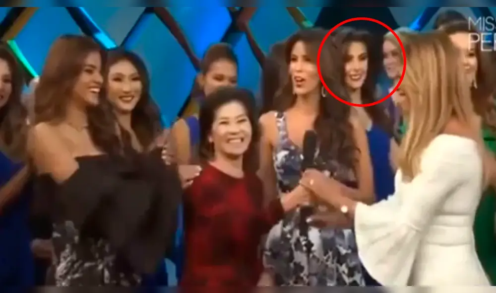 Candidata del Miss Perú  2019 se desmayó en presentación y reacción de Jessica Newton sorprendió