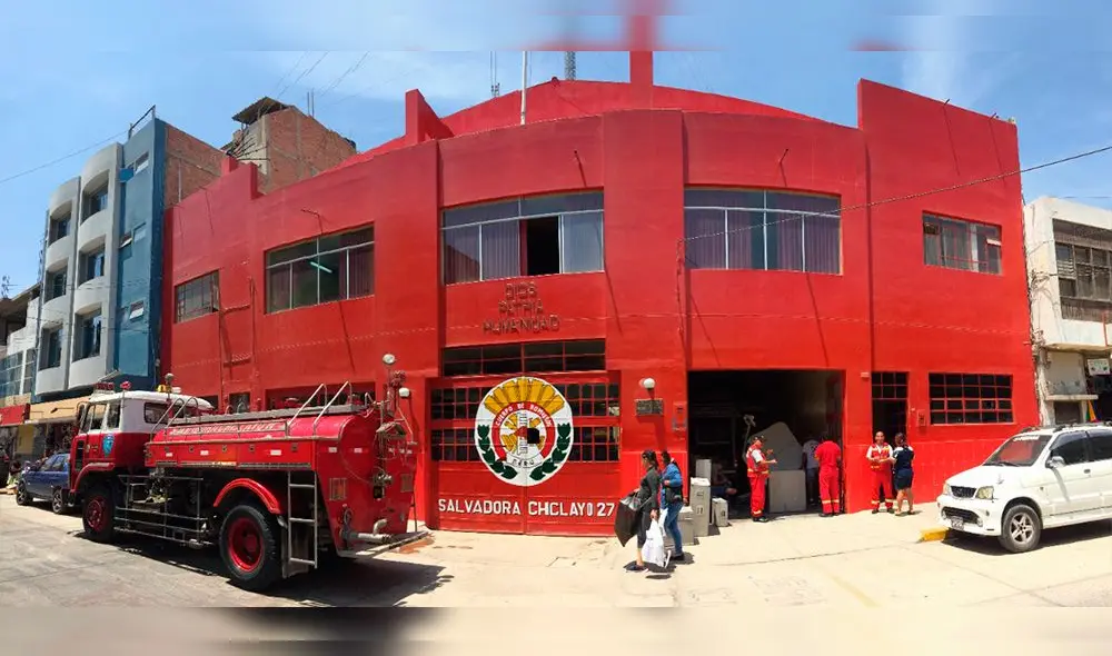 Compañía de Bomberos en Lambayeque.
