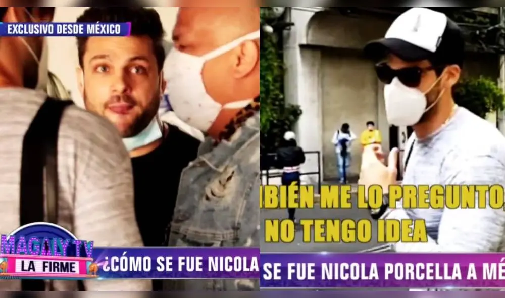 Guty Carrera se pronuncia sobre el cuestionado viaje de Nicola Porcella a México Guty Carrera se pronuncia sobre el cuestionado viaje de Nicola Porcella a México