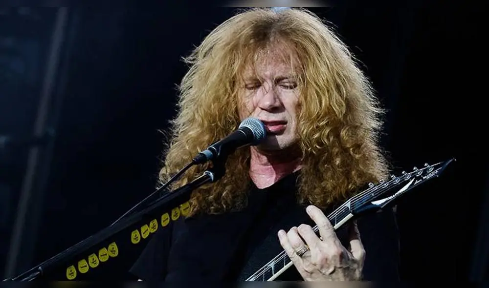 Triste anuncio de Megadeth: Cáncer impide que Dave Mustaine vuelva a cantar
