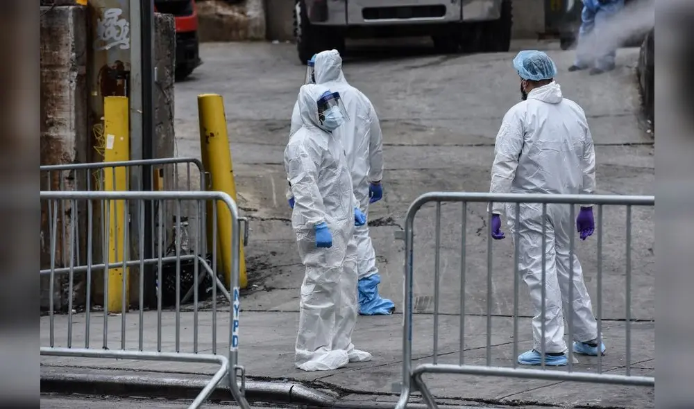 EE. UU. registra más de 300.000 casos de coronavirus y unos 8.000 muertos. Foto: AFP.
