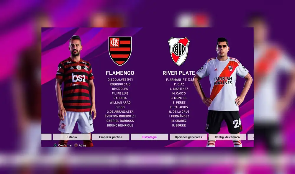 River Plate vs. Flamengo, la final de la Copa Libertadores, fue el mejor marco para el anuncio de las licencias para FIFA 20.