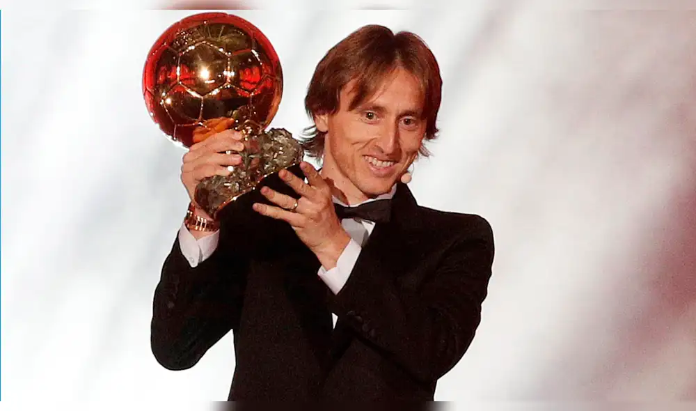 Luka Modric se convierte en el nuevo Balon de Oro 2018