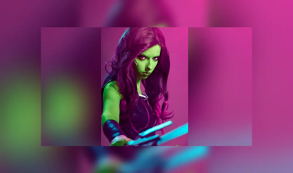 Instagram: fan de Zoe Saldaña afirma que es más sexy que ella y luce atrevido cosplay de Gamora [FOTOS] 