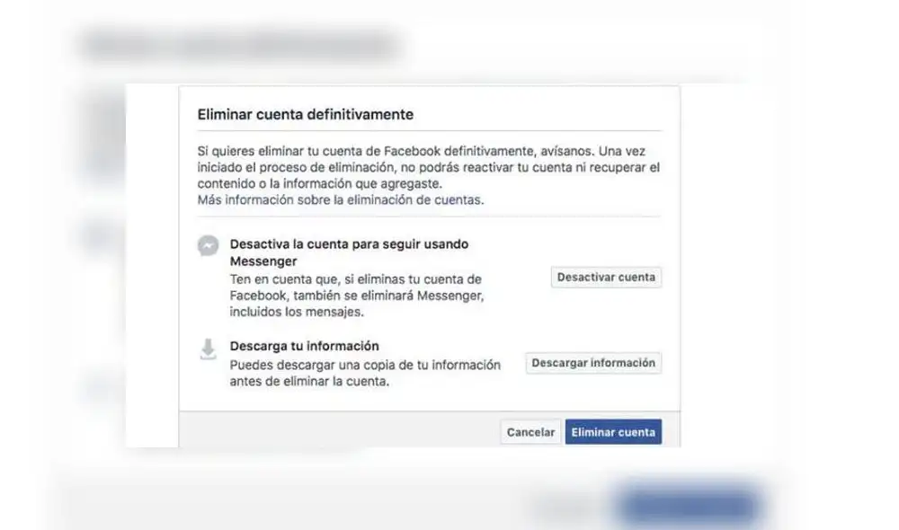 Eliminar o borrar tu cuenta en Facebook. Eliminar o borrar tu cuenta en Facebook.