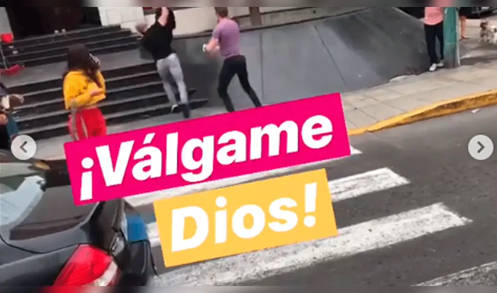 Nuevos videos de Erick Sabater y Coto Hernández peleando en plena calle