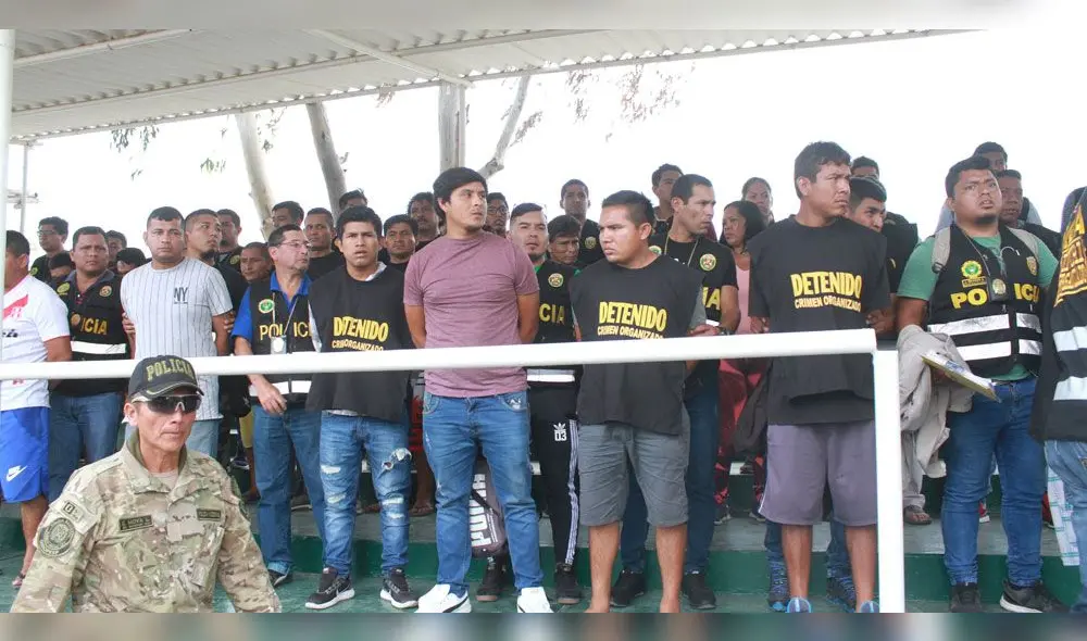 Piura: confirman prisión preventiva para 18 integrantes de Los Capos Piura: confirman prisión preventiva para 18 integrantes de Los Capos