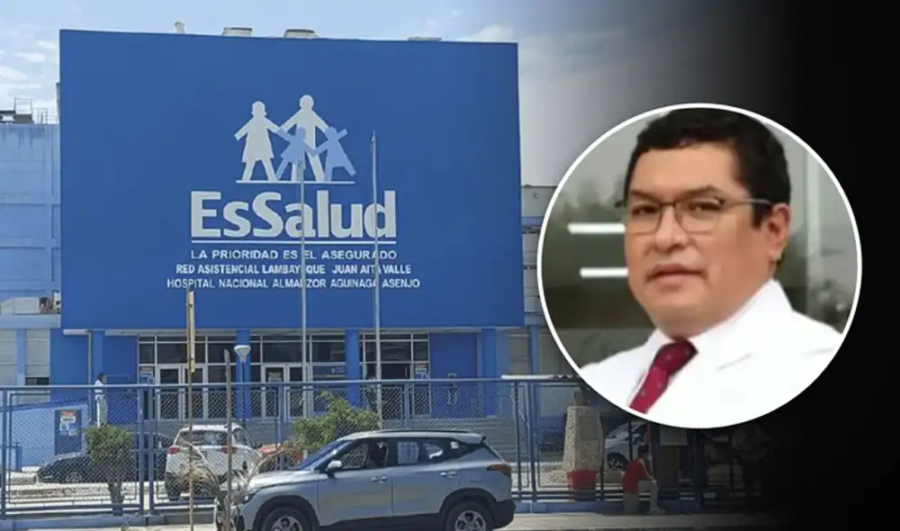 Foto: EsSalud y Tv Perú. Composición LR de Fabrizio Oviedo