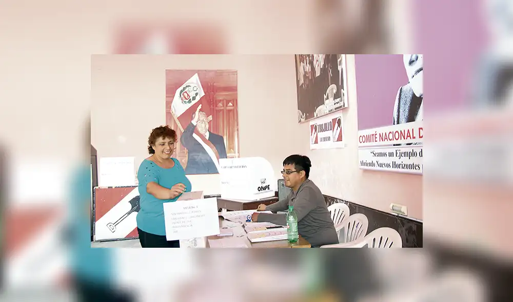 Urna. Un militante, un voto: postura que siguen AP y tres más.