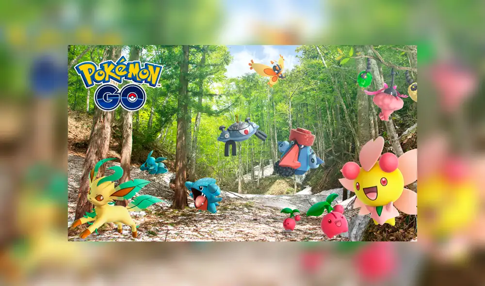 El evento celebración de la región de Sinnoh iniciará el 7 de febrero en Pokémon GO.