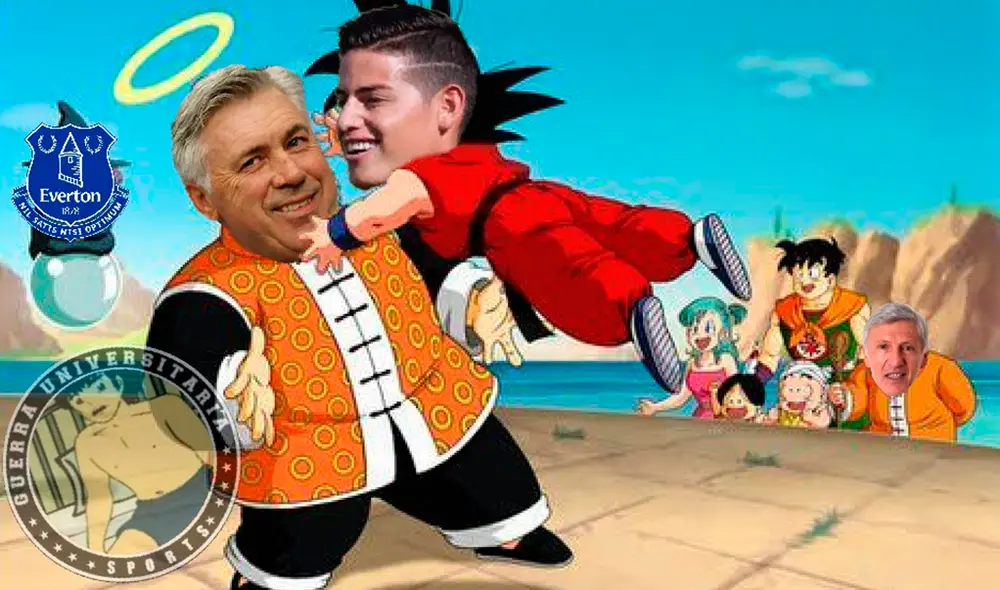 James Rodríguez fichó por el Everton de la Premier League por las próximas dos temporadas. (FOTO: Twitter). James Rodríguez fichó por el Everton de la Premier League por las próximas dos temporadas. (FOTO: Twitter).