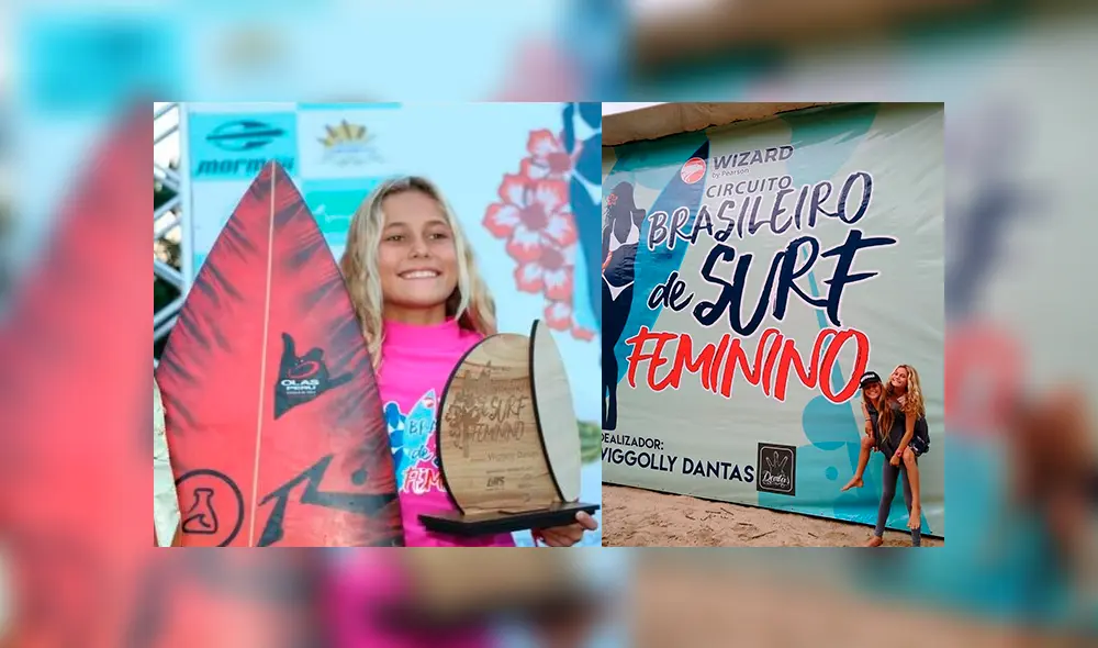 Catalina Zariquiey: niña piurana campeona en mundial de surf femenino en Brasil