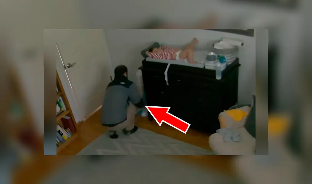 Facebook viral: Cámaras ocultas en cuarto de bebé revelaron el imprudente acto de joven padre [VIDEO]