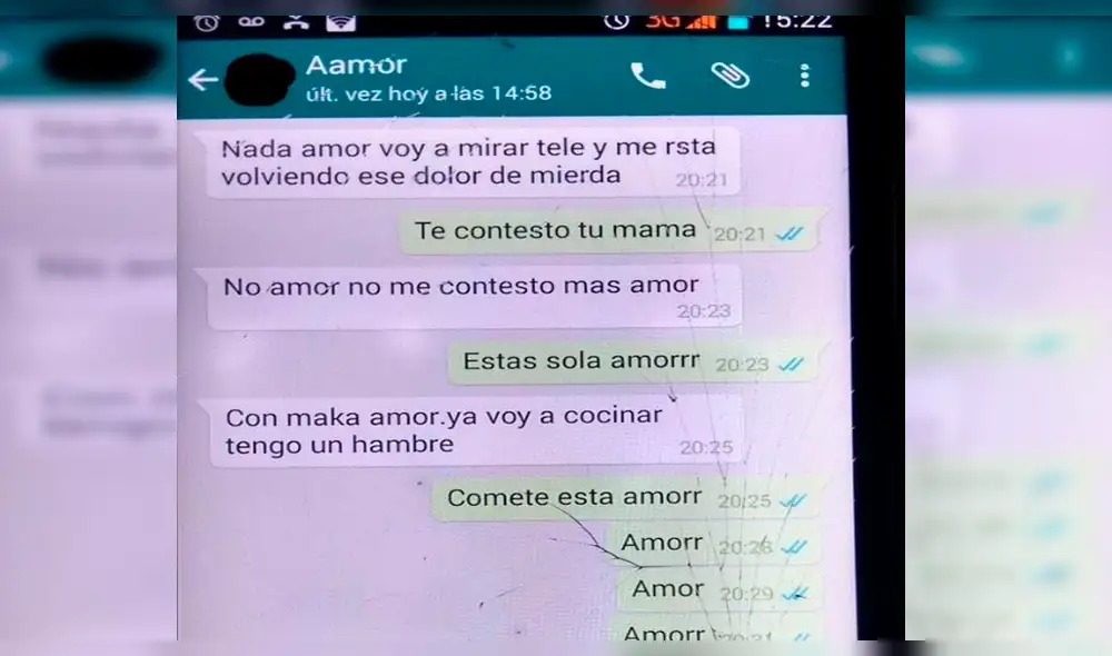 WhatsApp: Encuentra teléfono en la calle, lo prende y halla conversación "hot" [FOTOS]