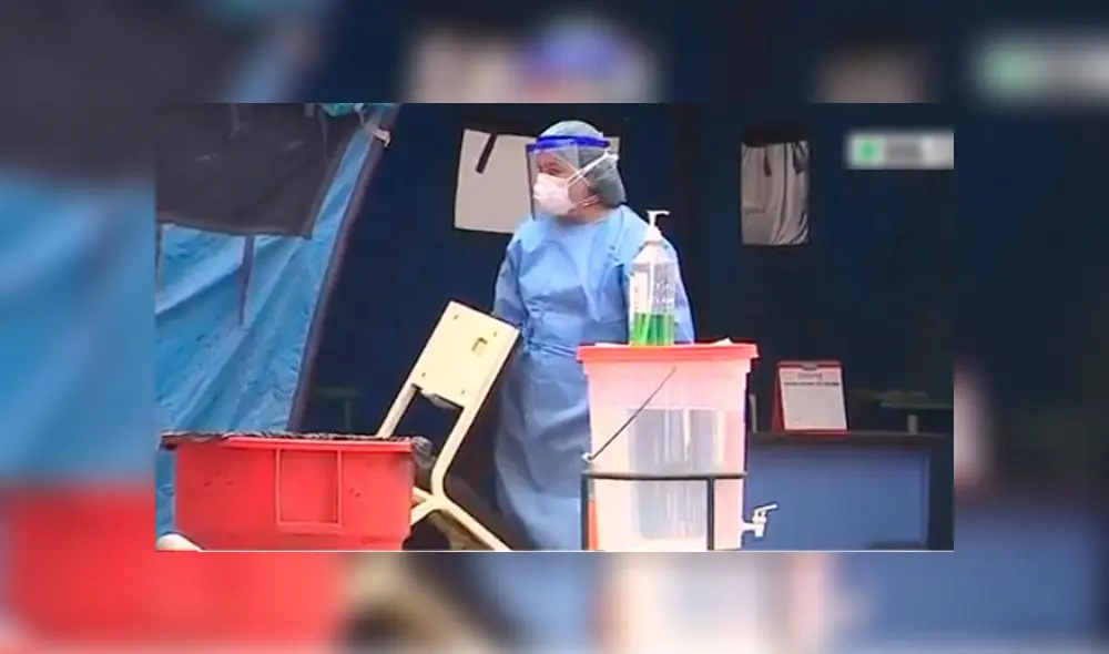 Foto: Captura/América TV. Foto: Captura/América TV.