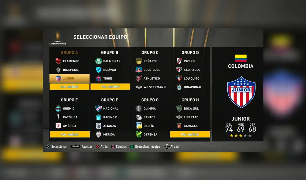 Los 32 equipos clasificados a la Copa Libertadores 2020 estarán disponibles en FIFA 20.