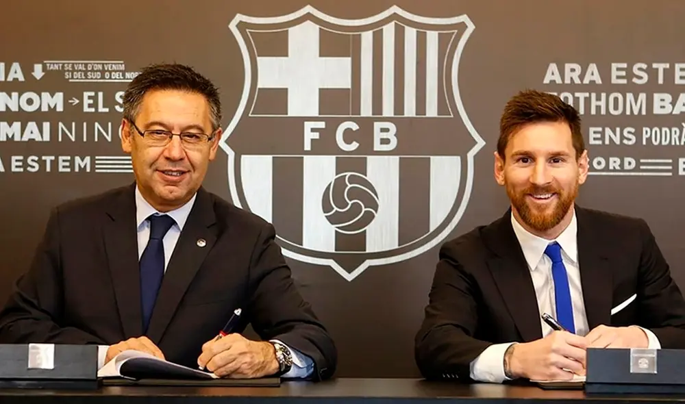 Lionel Messi confirmó que se quedará en el Barcelona a cumplir su contrato. Foto: EFE. Lionel Messi confirmó que se quedará en el Barcelona a cumplir su contrato. Foto: EFE.