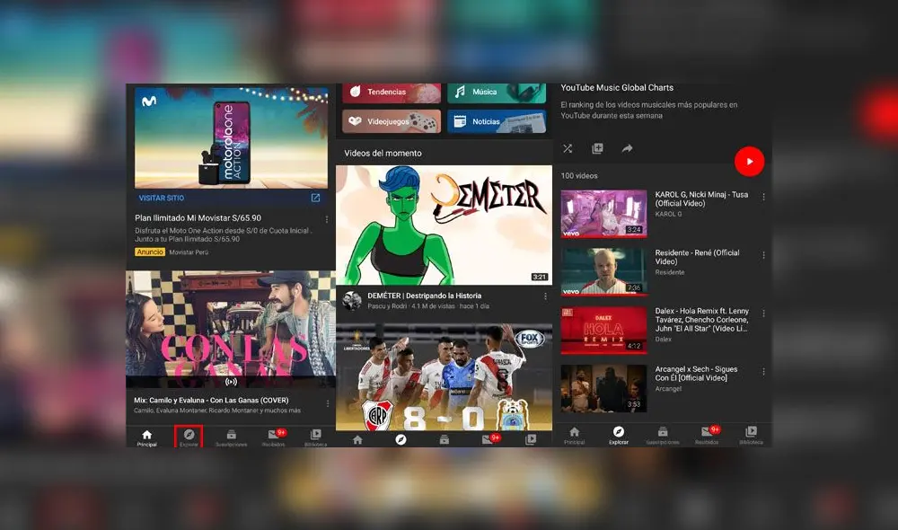 En este nuevo apartado de YouTube se busca dar también un mayor protagonismo a creadores de contenidos.