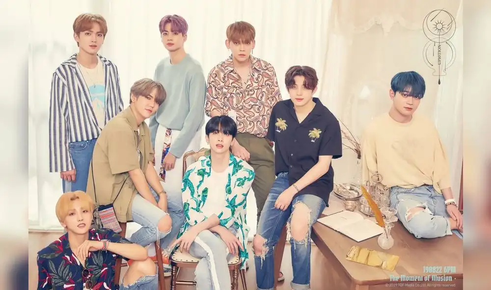 UP10TION, grupo K-pop que debutó en 2015.