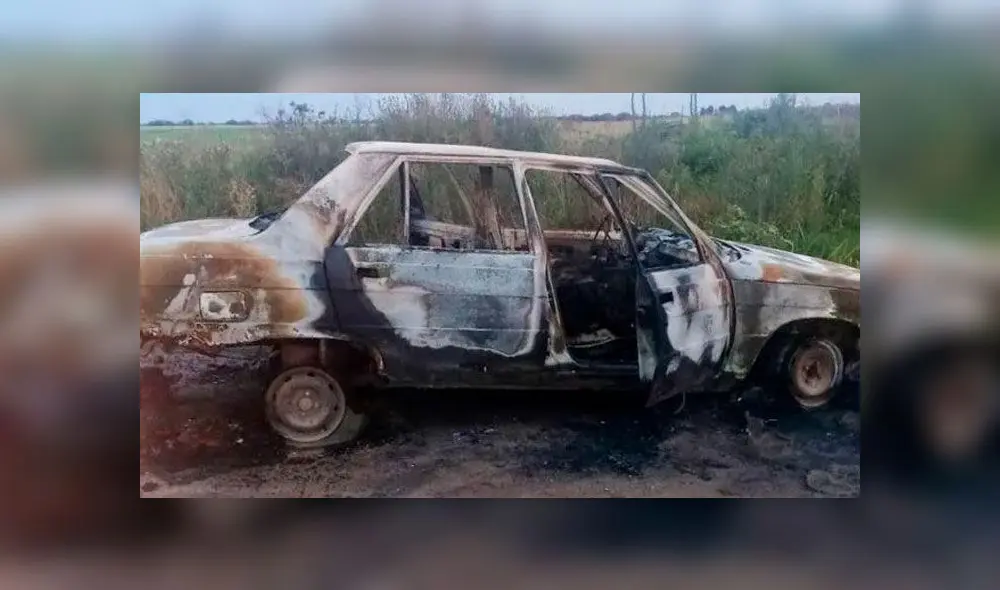 Mujer muere quemada en un auto y su hermana asegura que su pareja la asesinó [FOTOS]