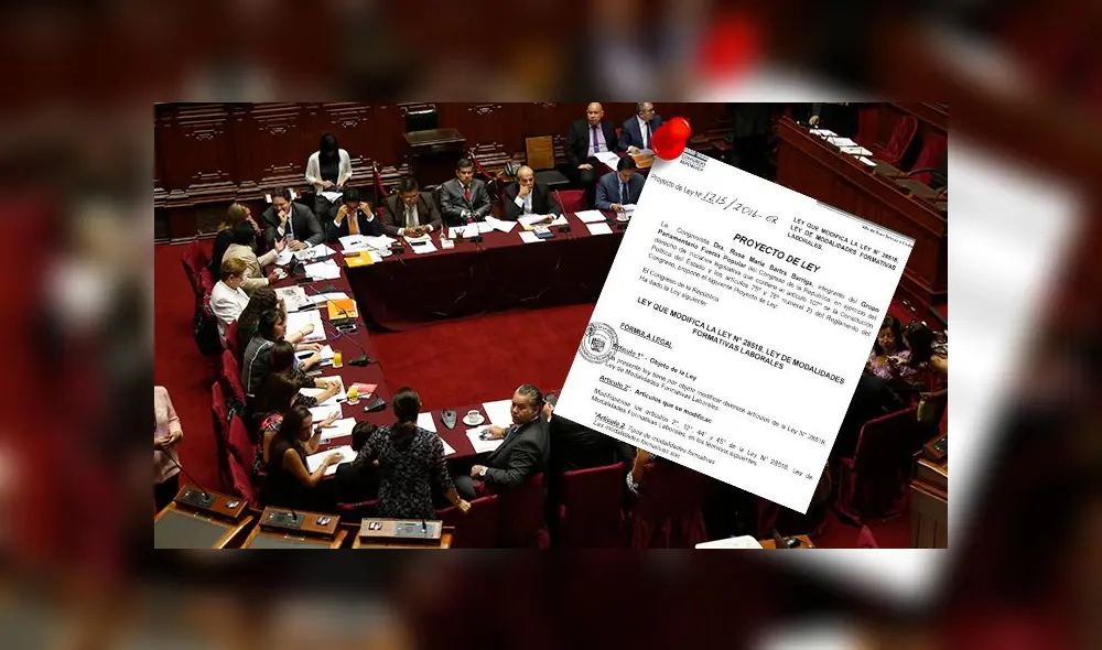 Aprueban proyecto fujimorista para que jóvenes de institutos practiquen sin sueldo 