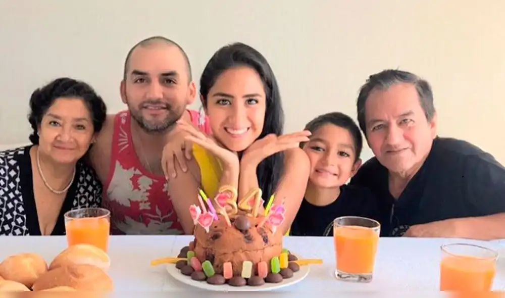 Mayella Lloclla y su familia Foto: Instagram Mayella Lloclla y su familia Foto: Instagram
