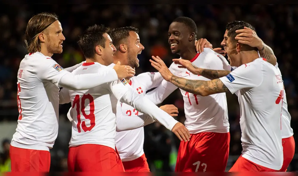 Suiza venció 2-1 a Islandia por la UEFA Liga de Naciones [RESUMEN]