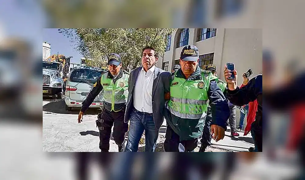 Arequipa: Encarcelan y separan a juez Gino Valdivia