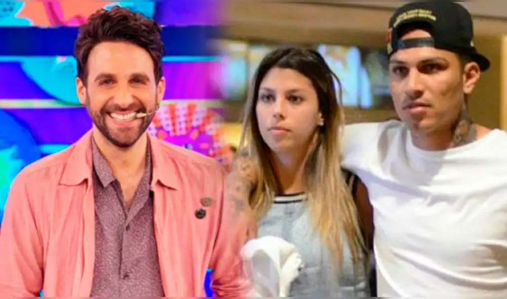 El exconductor de Latina ironizó con una foto del delantero peruano y la empresaria. El exconductor de Latina ironizó con una foto del delantero peruano y la empresaria.