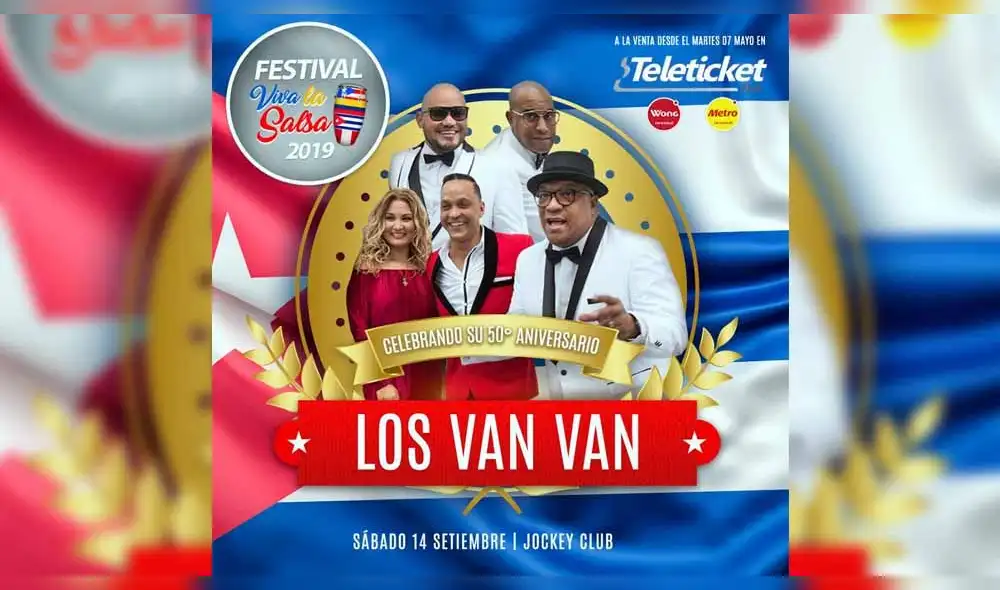 Viva la Salsa 2019: Los Van Van, Daniela Darcourt y Jerry Rivera en mega concierto